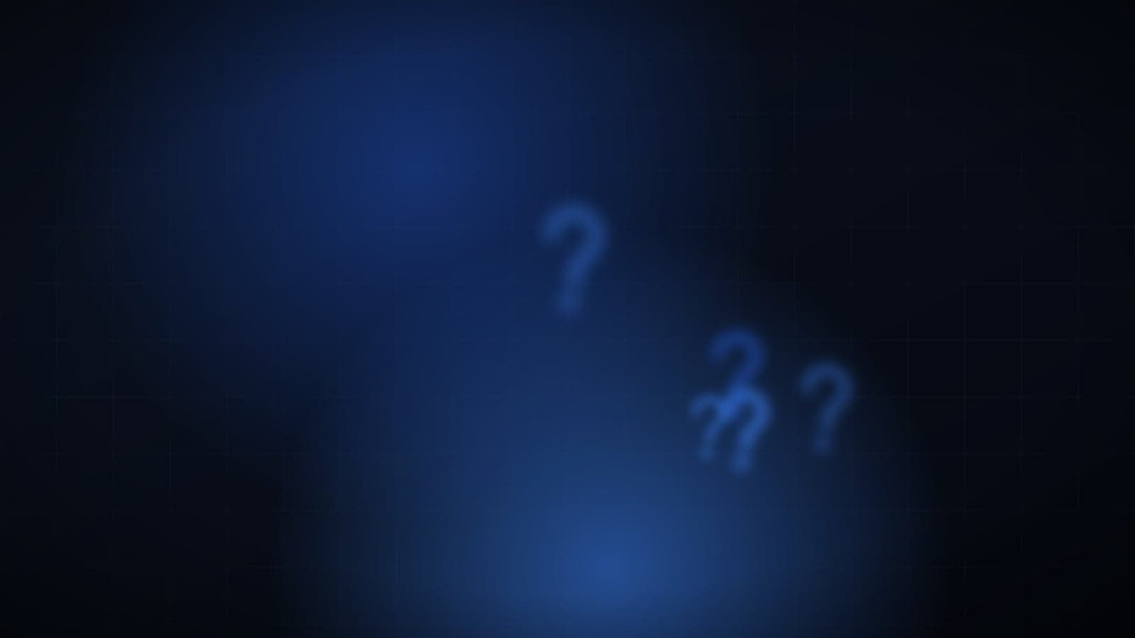 Fragezeichen-Symbole zur IPTV FAQ rund um die Player-Software