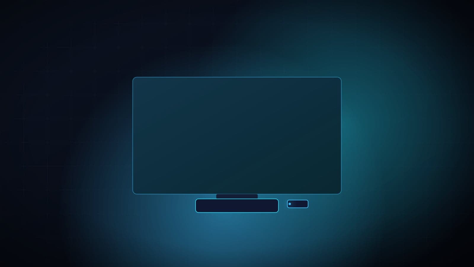 LG Smart TV mit externem Streaming-Gerät für IPTV Player-Software