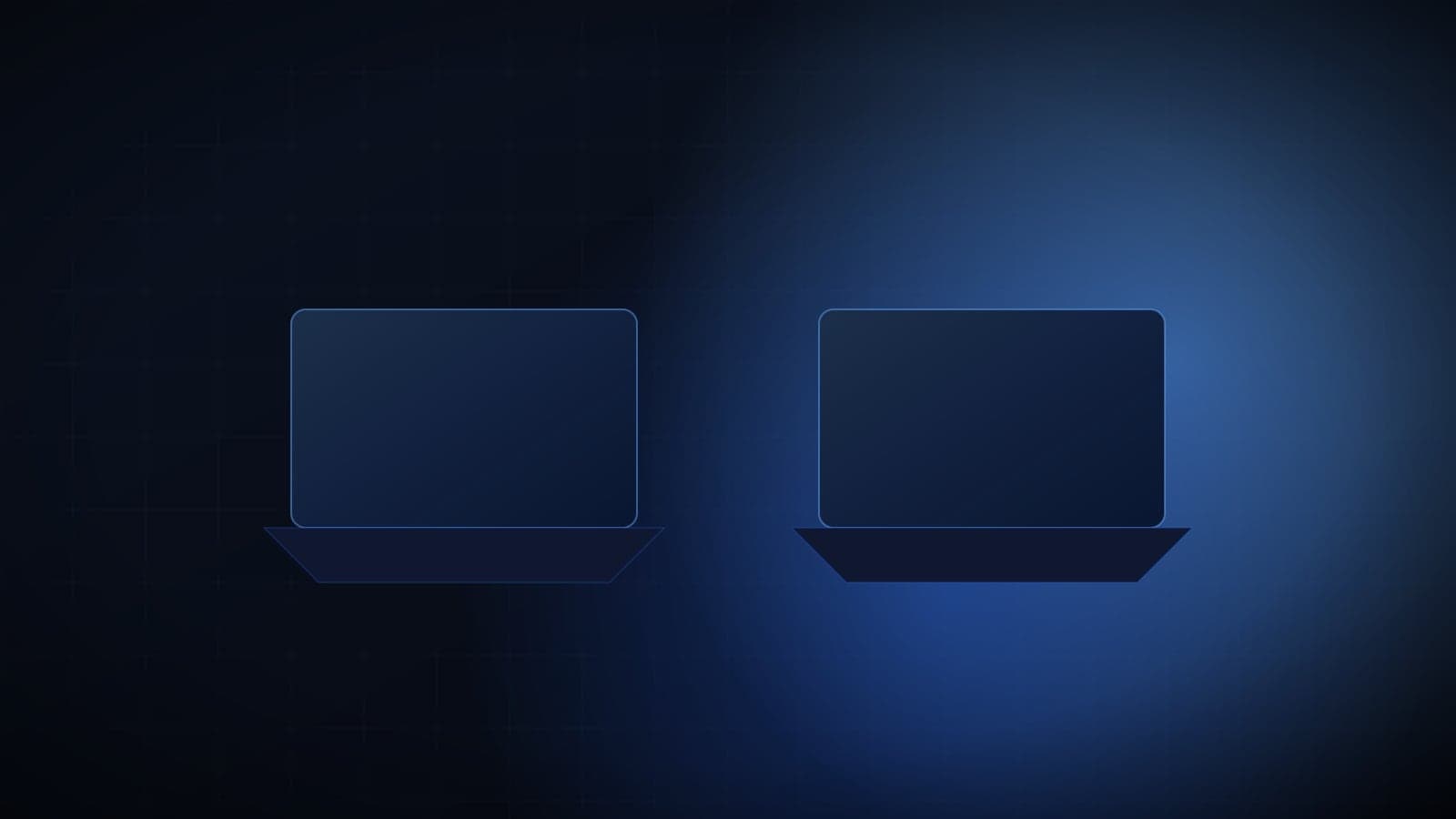 Nebeneinander dargestellte Benutzeroberflächen verschiedener IPTV Player-Software