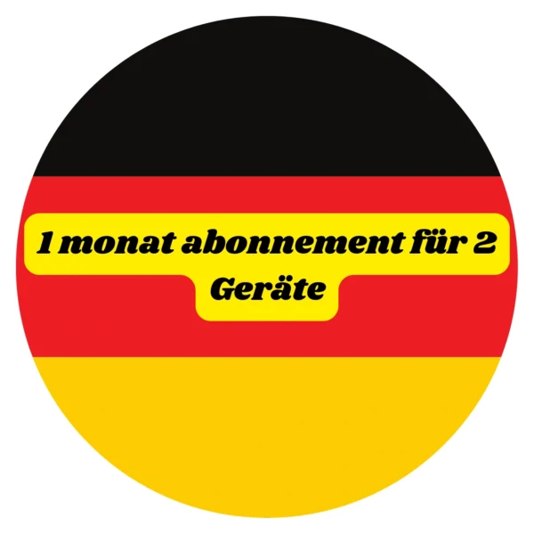 1-Monats-Abonnement für 2 Geräte