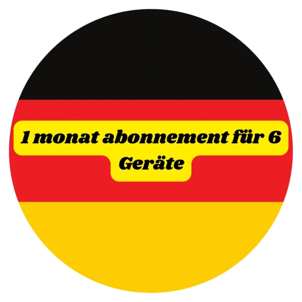1-Monats-Abonnement für 6 Geräte