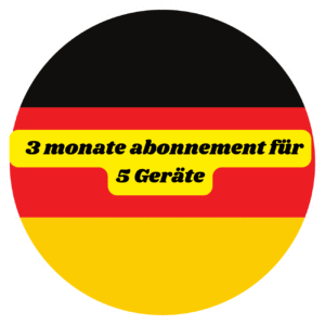 3 monate Abonnement für 5 Geräte
