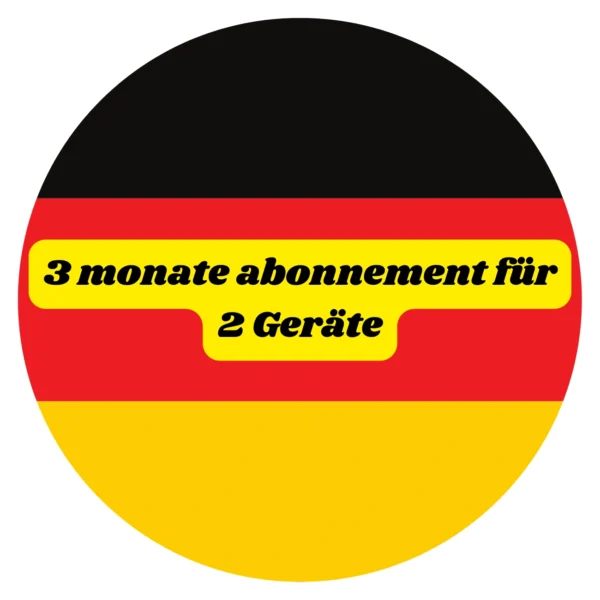 3 monate Abonnement für 2 Geräte