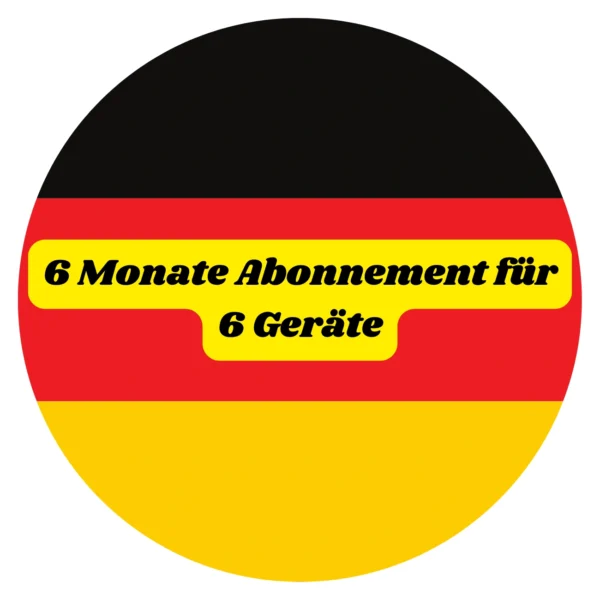 6 Monate Abonnement für 6 Geräte