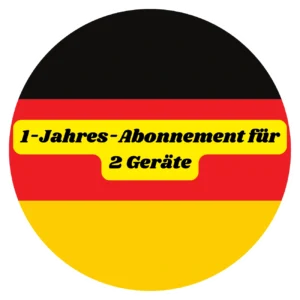 1-Jahres-Abonnement für 2 Geräte
