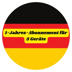1-Jahres-Abonnement für 5 Geräte