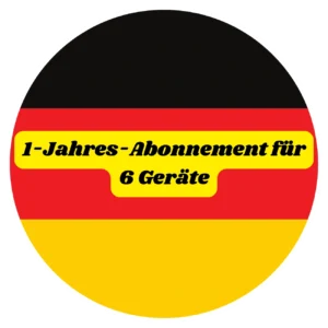 1-Jahres-Abonnement für 6 Geräte