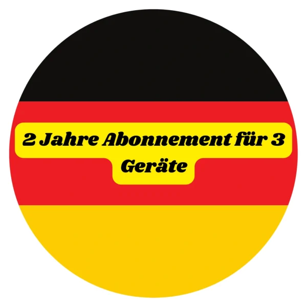 2 Jahre Abonnement für 3 Geräte