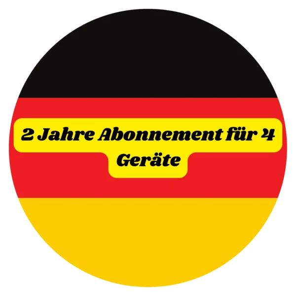 2 Jahre Abonnement für 4 Geräte