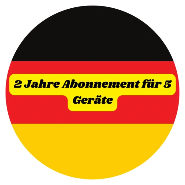 2-Jahre-Abonnement für 5 Geräte