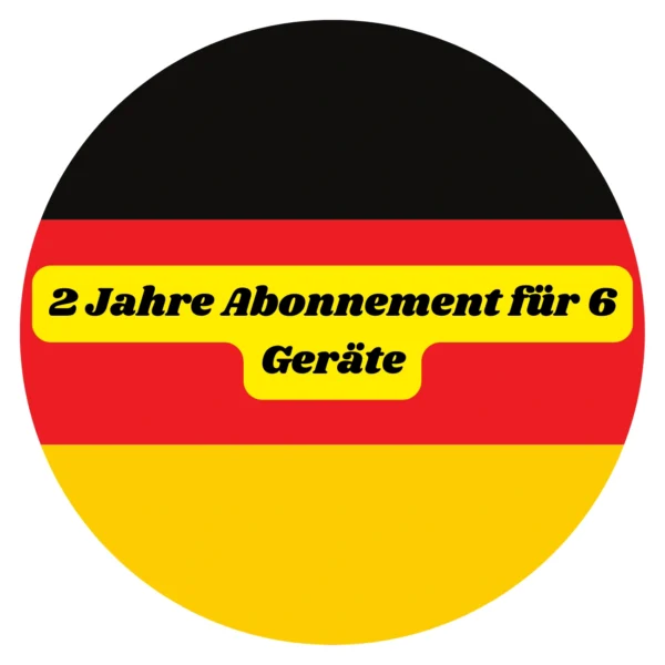 2 Jahre Abonnement für 6 Geräte