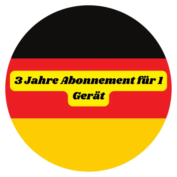 3 Jahre Abonnement für 1 Gerät