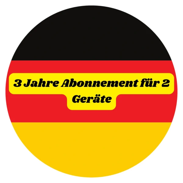 1-Jahres-Abonnement für 2 Geräte
