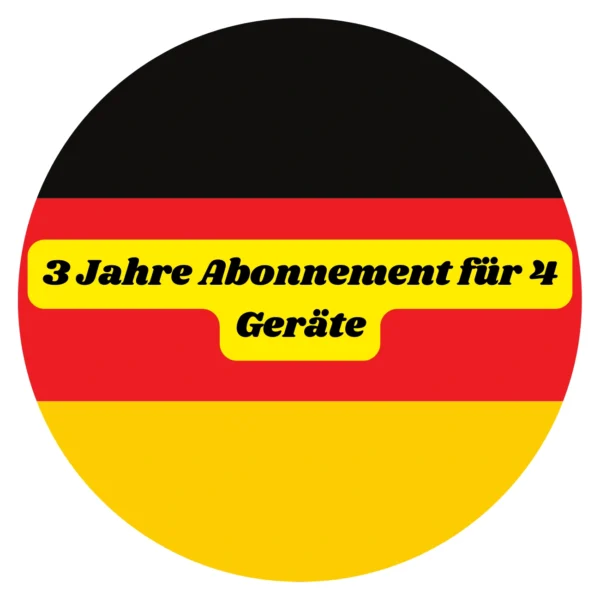 3 Jahre Abonnement für 4 Geräte