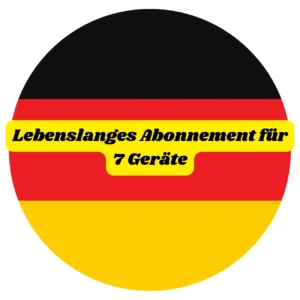 Lebenslanges Abonnement für 7 Geräte