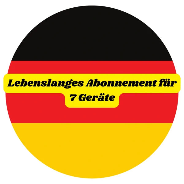Lebenslanges Abonnement für 7 Geräte