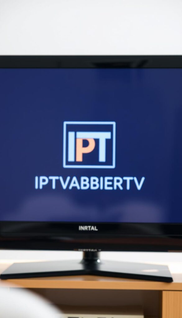 A high-quality, high-definition digital television image captured with a professional-grade camera. The scene depicts the IPTVANBIETERTV brand logo against a crisp, clear background, showcasing vibrant colors and precise details. Soft, diffused lighting creates a warm, inviting atmosphere, while the camera's shallow depth of field gently blurs the foreground and background, drawing the viewer's attention to the central image. The overall composition is balanced and visually appealing, conveying a sense of technical excellence and premium quality.