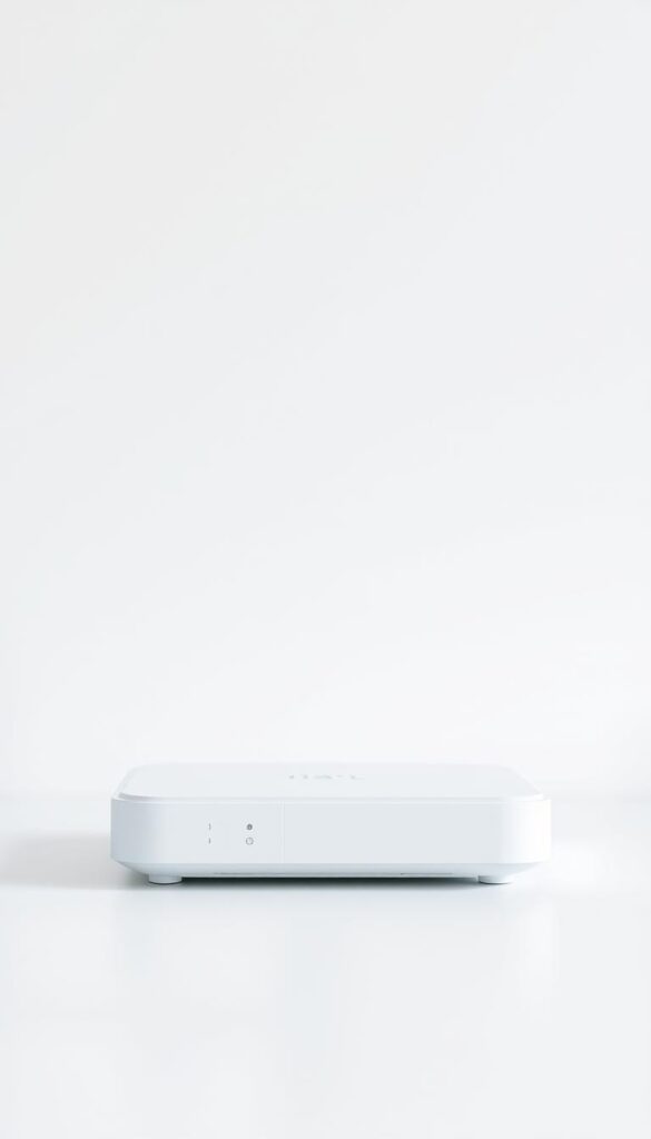 A minimalist, high-quality product image showcasing "Günstiges IPTV Stuttgart" by IPTVANBIETERTV. Set against a clean, white background with soft, even lighting that highlights the product's sleek and modern design. Capture the product at a low angle, emphasizing its premium appearance and attention to detail. Convey a sense of professionalism, reliability, and value for money through the image's composition and styling.