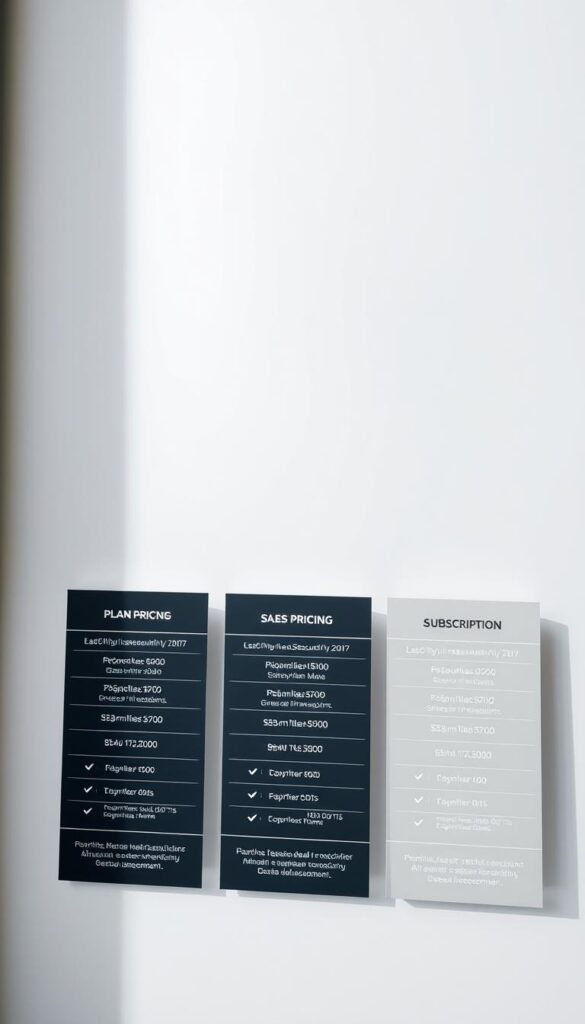 A sleek, modern image showcasing the pricing and subscription options of IPTVANBIETERTV, a leading IPTV provider in Germany. Set against a clean, minimalist background, the frame captures a sharp, high-contrast visual of various plan tiers and payment details, presented in a clear, organized manner. The layout features elegant typography, with key information highlighted through the strategic use of color and weight. The overall mood is professional, authoritative, and visually appealing, perfectly suited to complement the article's section on IPTV pricing and subscription options.