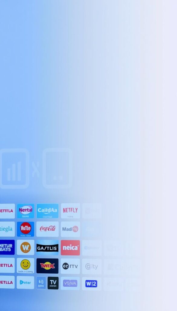 A sleek, modern user interface displaying a comprehensive selection of IPTV channels, with a clean and intuitive layout. The foreground showcases a grid of vibrant channel logos, meticulously organized and easy to navigate. The middle ground features a minimalist, yet sophisticated menu system, allowing users to effortlessly browse and select from a vast array of content options. The background is a subtle, gradient-based design, creating a sense of depth and emphasizing the high-quality, professional appearance of the IPTVANBIETERTV platform. The overall scene conveys a sense of sophistication, accessibility, and the vast breadth of entertainment choices available to the user.