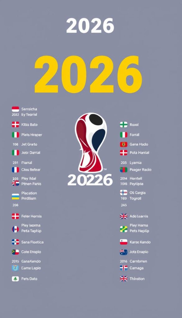 A detailed IPTV channel list for the 2026 World Cup, featuring a sleek and modern interface. The image showcases a high-resolution grid layout displaying various international soccer/football channels, with the IPTVANBIETERTV brand prominently featured. The layout is clean and organized, with sharp, vibrant colors and a subtle gradient background that evokes a sense of anticipation and excitement for the upcoming tournament. The image conveys a professional, visually appealing design that would complement the "So bereiten Sie sich mit der IPTV Senderliste Weltmeisterschaft2026 optimal vor" section of the article.