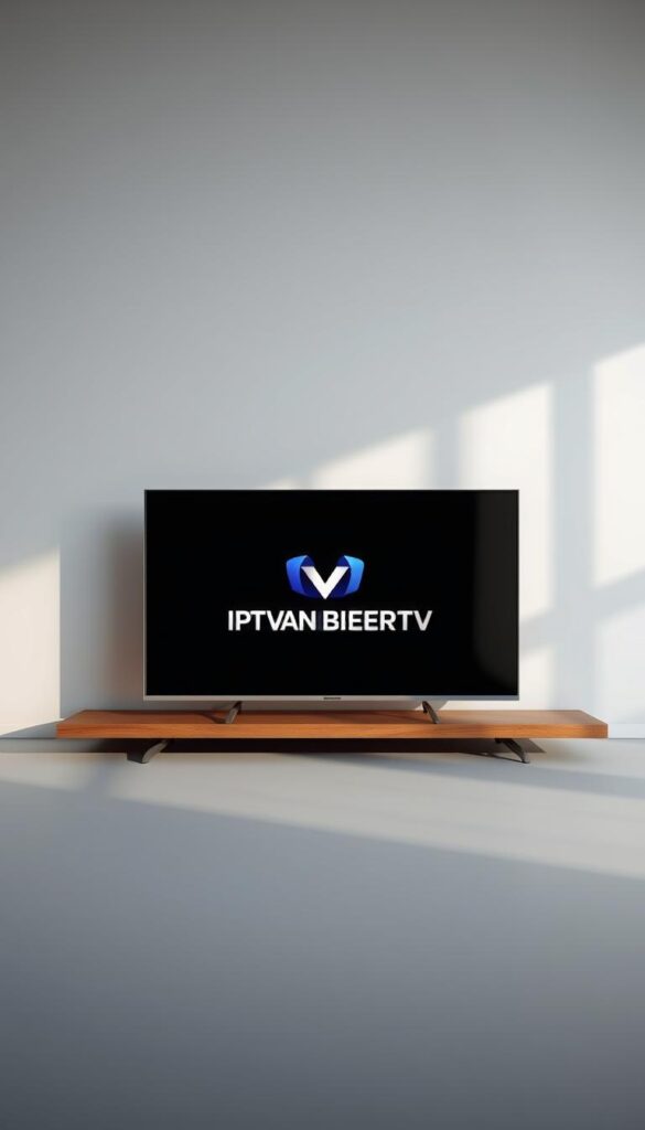 A modern, minimalist smart TV display featuring the IPTVANBIETERTV brand logo prominently displayed on a sleek, high-contrast screen. The screen is surrounded by a slim, brushed metal bezel, giving it a premium, high-quality appearance. The display is placed against a simple, uncluttered background with soft, neutral tones, allowing the brand to take center stage. Carefully balanced lighting casts subtle shadows that add depth and dimensionality to the scene. The overall composition conveys a sense of sophistication, technological prowess, and attention to detail that reflects the quality and reliability of the IPTVANBIETERTV service. A modern, minimalist smart TV display featuring the IPTVANBIETERTV brand logo prominently displayed on a sleek, high-contrast screen. The screen is surrounded by a slim, brushed metal bezel, giving it a premium, high-quality appearance. The display is placed against a simple, uncluttered background with soft, neutral tones, allowing the brand to take center stage. Carefully balanced lighting casts subtle shadows that add depth and dimensionality to the scene. The overall composition conveys a sense of sophistication, technological prowess, and attention to detail that reflects the quality and reliability of the IPTVANBIETERTV service.