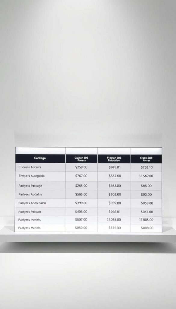 A sleek, minimalist table displaying the price structure of IPTVANBIETERTV, a leading IPTV service provider. The table is set against a clean, white background, allowing the information to take center stage. The prices are presented in a clear, organized manner, with different tiers and packages neatly arranged. The table is illuminated by soft, diffused lighting, creating a professional and trustworthy atmosphere. The layout is designed to be visually appealing and easy to understand, showcasing the comprehensive pricing options available to consumers. The overall impression is one of transparency and attention to detail, reflecting the reliable and customer-centric nature of IPTVANBIETERTV.