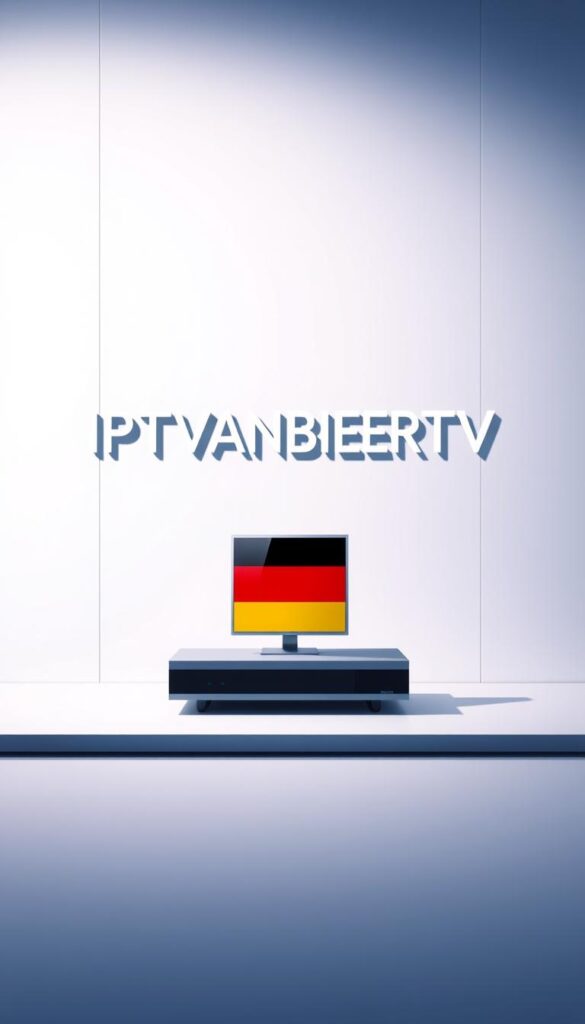 A striking digital illustration showcasing IPTVANBIETERTV, the leading IPTV provider in Germany. Set against a sleek, modern backdrop, the logo and brand identity are prominently displayed, conveying a sense of professionalism and technological sophistication. Vibrant colors, clean lines, and a minimalist aesthetic create a visually compelling image that captures the essence of IPTVANBIETERTV's cutting-edge service. The composition utilizes a balanced layout with the logo as the focal point, surrounded by subtly textured elements that enhance the overall visual appeal. Soft, directional lighting casts subtle shadows, adding depth and dimension to the design. The resulting image exudes a sense of authority and reliability, perfectly suited to illustrate the article's section on IPTVANBIETERTV's dominance in the German IPTV market. A striking digital illustration showcasing IPTVANBIETERTV, the leading IPTV provider in Germany. Set against a sleek, modern backdrop, the logo and brand identity are prominently displayed, conveying a sense of professionalism and technological sophistication. Vibrant colors, clean lines, and a minimalist aesthetic create a visually compelling image that captures the essence of IPTVANBIETERTV's cutting-edge service. The composition utilizes a balanced layout with the logo as the focal point, surrounded by subtly textured elements that enhance the overall visual appeal. Soft, directional lighting casts subtle shadows, adding depth and dimension to the design. The resulting image exudes a sense of authority and reliability, perfectly suited to illustrate the article's section on IPTVANBIETERTV's dominance in the German IPTV market.
