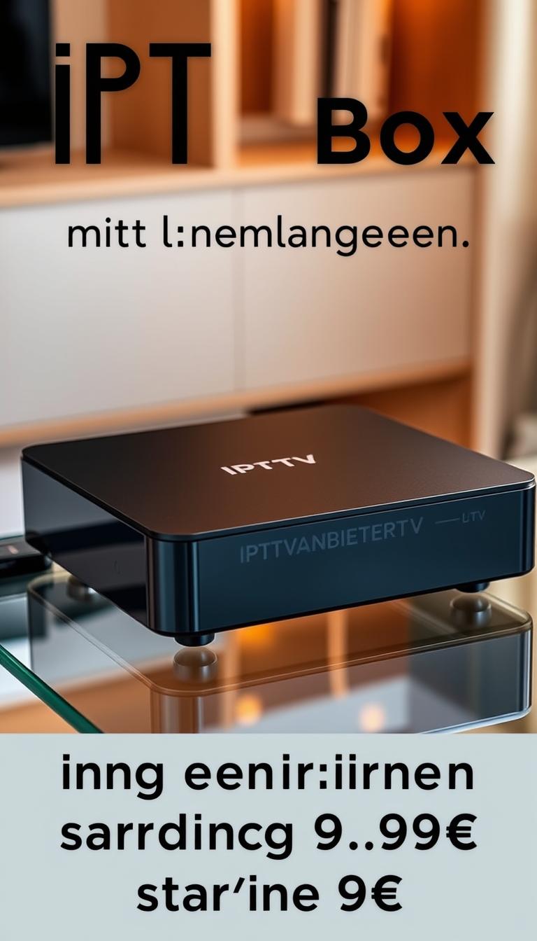 iptv box mit lebenslangem abonnement