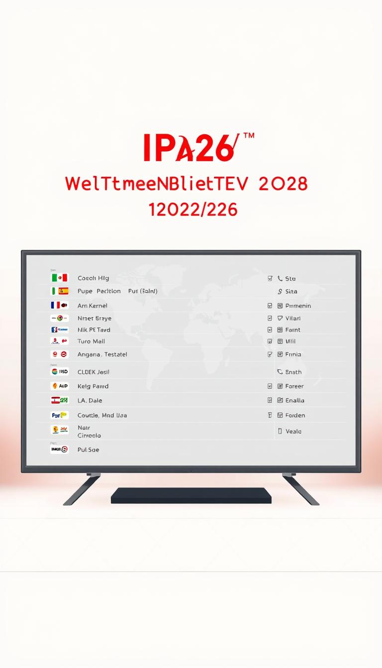 iptv senderliste weltmeisterschaft 2026